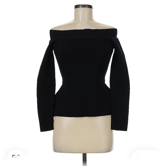 ROLAND MOURET Off Shoulder Top - Picture 1 of 6